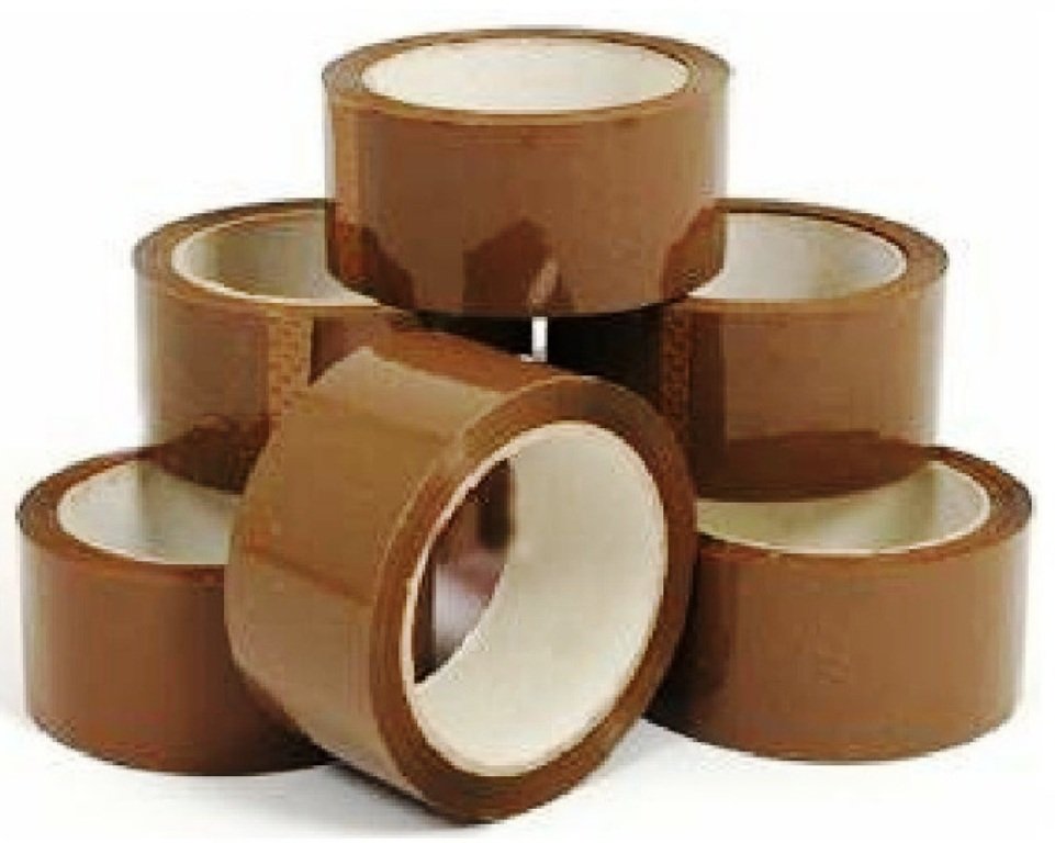 Brown Buff Tapes 48mm X 150m 45mic Packaging Tape Boxes